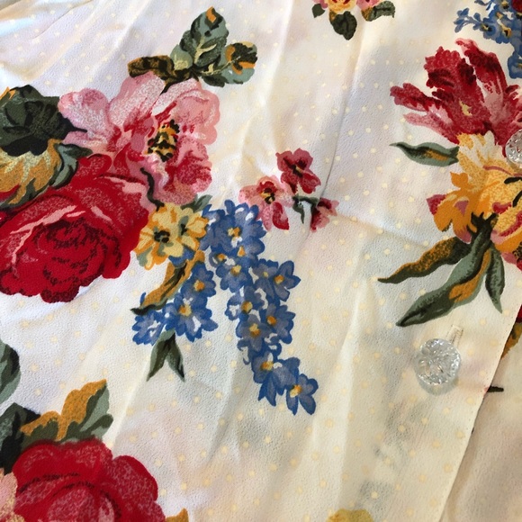 Gorgeous vintage floral print maxi - Picture 3 of 3